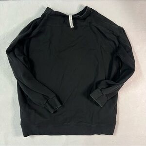 Lululemon Black Perfectly Oversized Crewneck Sweatshirt 12